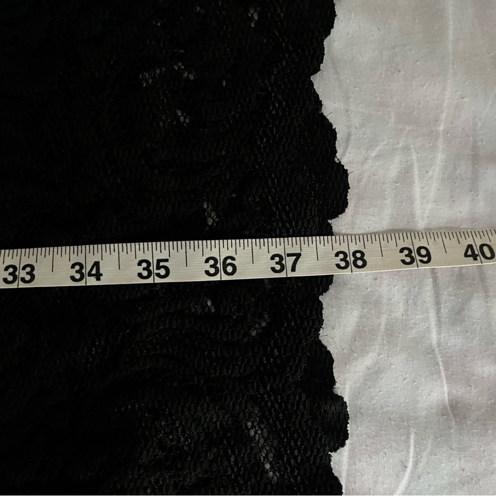 Garnet Hill Black Lace 3/4 Sleeve Classic Sheath Dress Women’s Size 6 EUC - Picture 9 of 16